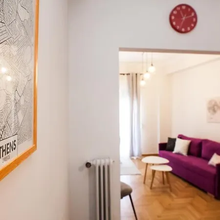 Contemporary Stylish Located Near Metaxourgeio Area Athens